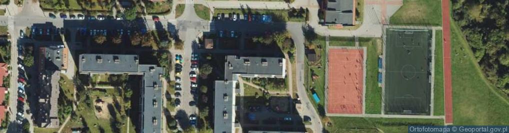 Zdjęcie satelitarne Krzemowa ul.