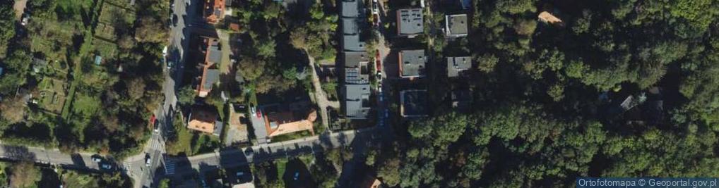 Zdjęcie satelitarne Kręta ul.