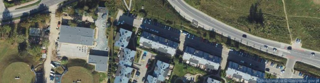 Zdjęcie satelitarne Królewskie Wzgórze ul.