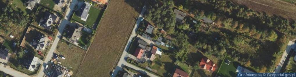 Zdjęcie satelitarne Krajeńska ul.