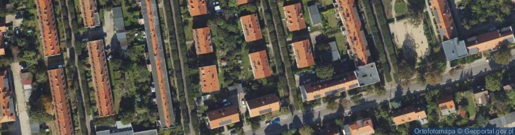 Zdjęcie satelitarne Kręckiego Franciszka ul.
