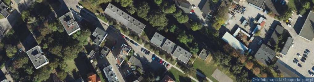Zdjęcie satelitarne Krosna ul.