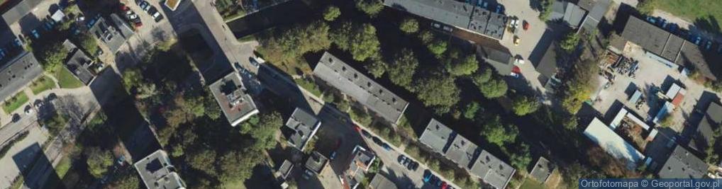Zdjęcie satelitarne Krosna ul.