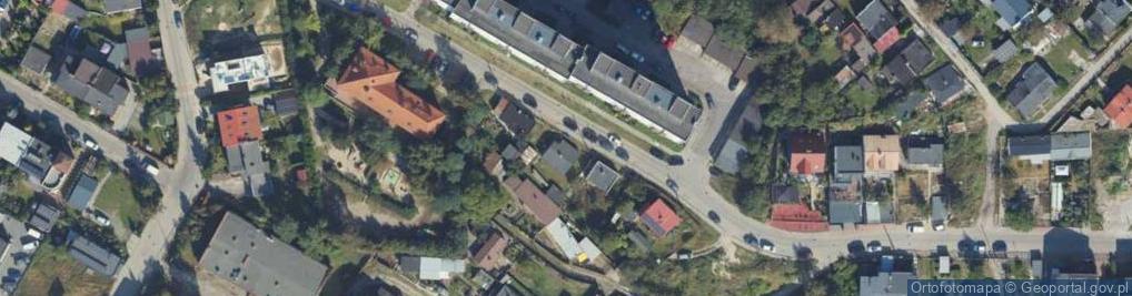 Zdjęcie satelitarne Krawiecka ul.