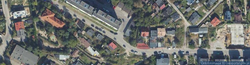 Zdjęcie satelitarne Krawiecka ul.