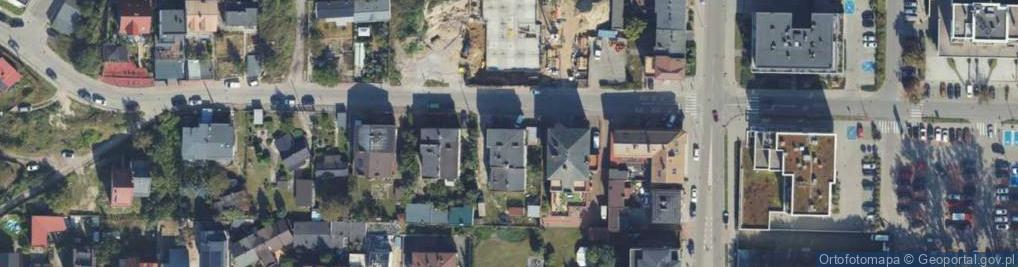 Zdjęcie satelitarne Krawiecka ul.