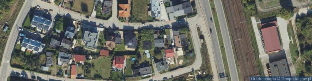 Zdjęcie satelitarne Krośnieńska ul.