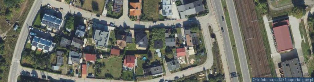 Zdjęcie satelitarne Krośnieńska ul.