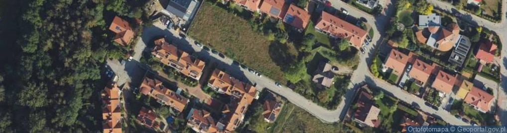 Zdjęcie satelitarne Krośniąt ul.