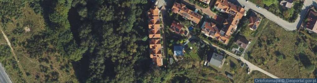 Zdjęcie satelitarne Krośniąt ul.