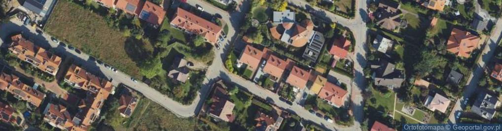 Zdjęcie satelitarne Krośniąt ul.