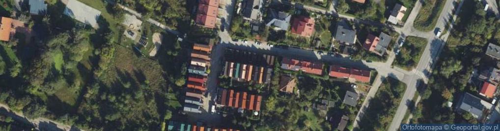 Zdjęcie satelitarne Kręta ul.