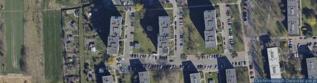 Zdjęcie satelitarne Krucza ul.