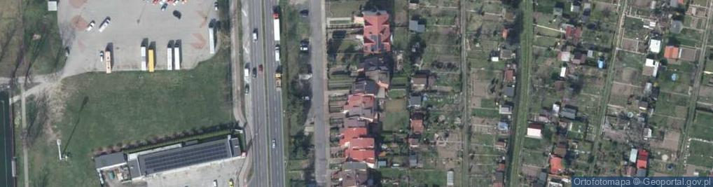 Zdjęcie satelitarne Króla Kazimierza Wielkiego ul.