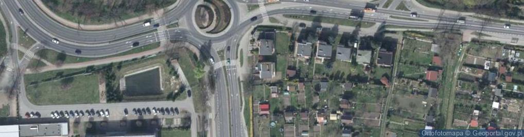 Zdjęcie satelitarne Króla Kazimierza Wielkiego ul.