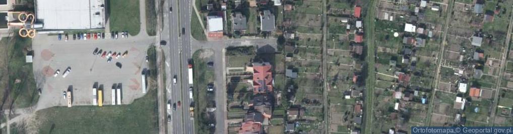 Zdjęcie satelitarne Króla Kazimierza Wielkiego ul.