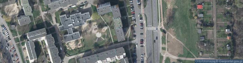 Zdjęcie satelitarne Króla Władysława Łokietka ul.