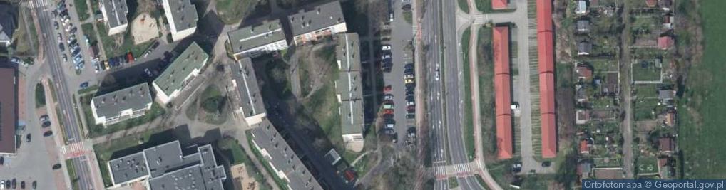 Zdjęcie satelitarne Króla Władysława Łokietka ul.