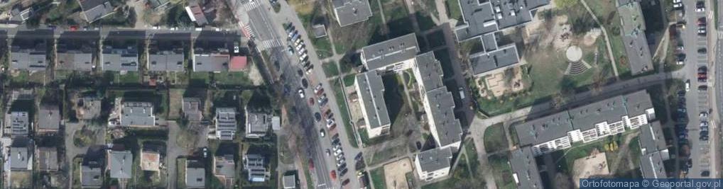 Zdjęcie satelitarne Królewska ul.