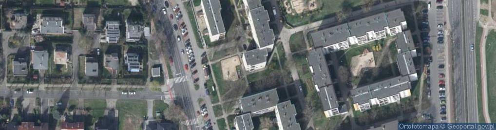 Zdjęcie satelitarne Królewska ul.
