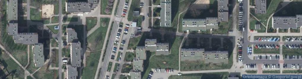 Zdjęcie satelitarne Królowej Jadwigi ul.