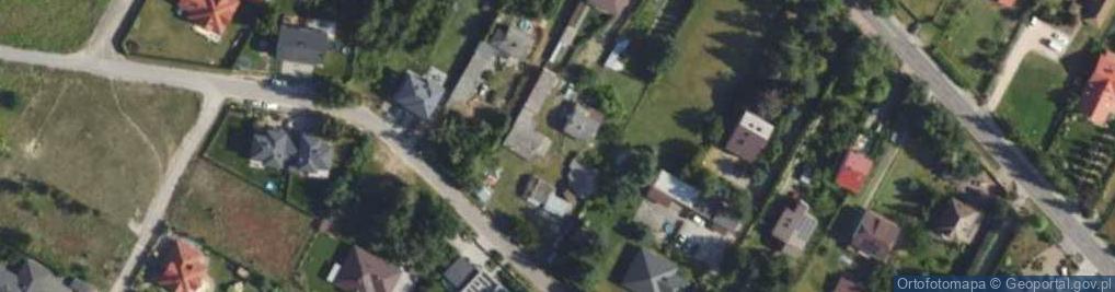Zdjęcie satelitarne Kruka ul.