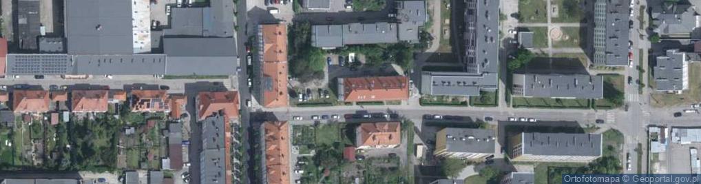 Zdjęcie satelitarne Krakowska ul.