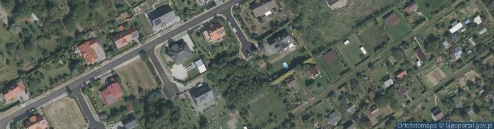 Zdjęcie satelitarne Królowej Jadwigi ul.