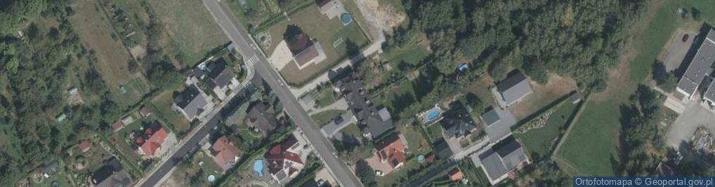 Zdjęcie satelitarne Królowej Jadwigi ul.