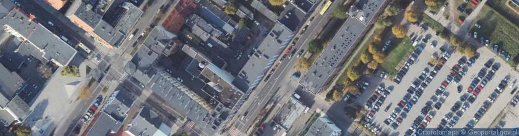 Zdjęcie satelitarne Króla Jana III Sobieskiego ul.