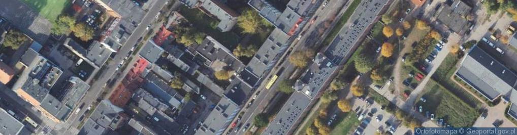 Zdjęcie satelitarne Króla Jana III Sobieskiego ul.