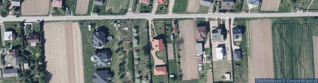 Zdjęcie satelitarne Krzywa ul.