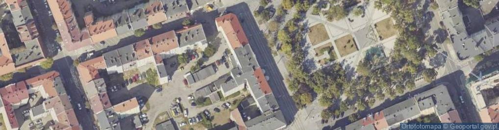 Zdjęcie satelitarne Króla Bolesława Chrobrego ul.