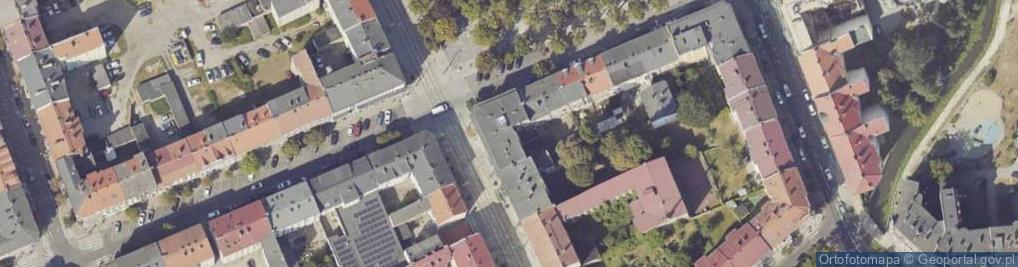 Zdjęcie satelitarne Króla Bolesława Chrobrego ul.