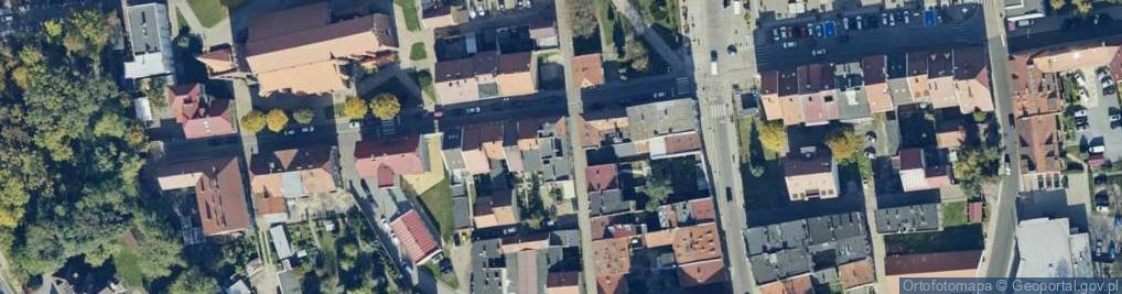 Zdjęcie satelitarne Królowej Jadwigi ul.