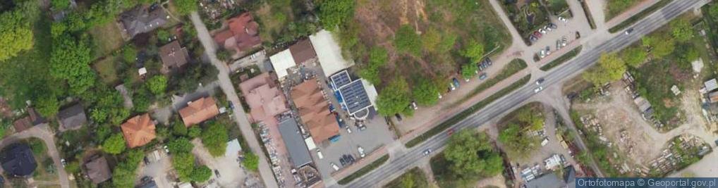 Zdjęcie satelitarne Królewska ul.