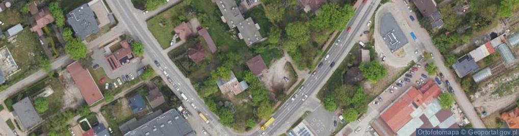 Zdjęcie satelitarne Królewska ul.