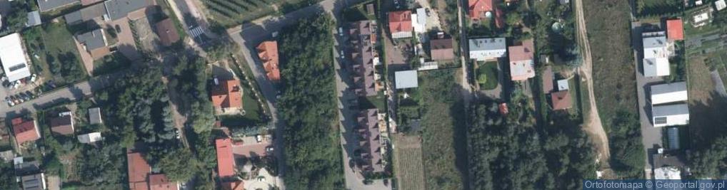 Zdjęcie satelitarne Królowej Jadwigi ul.