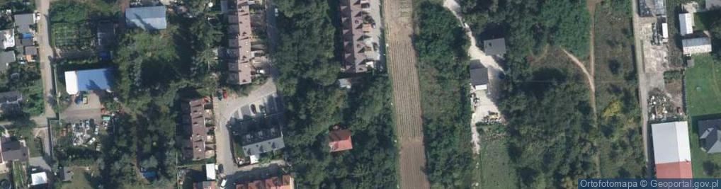 Zdjęcie satelitarne Królowej Jadwigi ul.