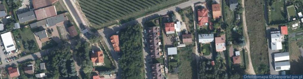 Zdjęcie satelitarne Królowej Jadwigi ul.