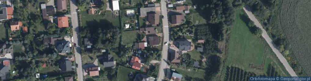 Zdjęcie satelitarne Krzywa ul.