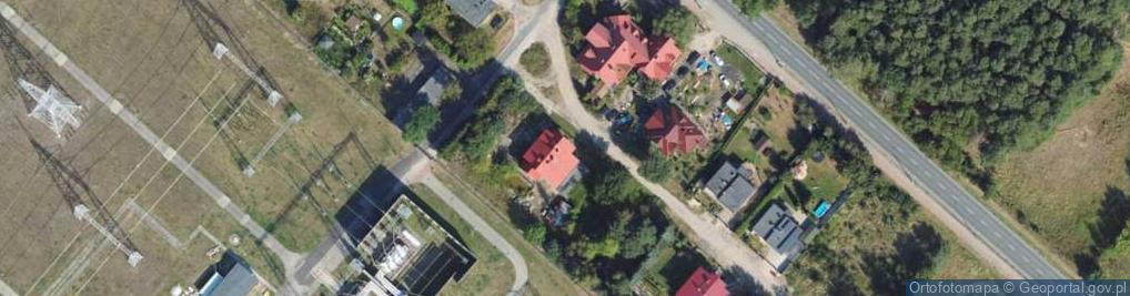 Zdjęcie satelitarne Krucza ul.