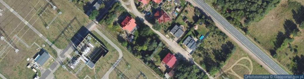 Zdjęcie satelitarne Krucza ul.