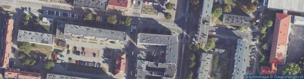 Zdjęcie satelitarne Króla Bolesława Chrobrego ul.
