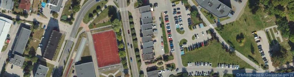 Zdjęcie satelitarne Króla Jana III Sobieskiego ul.