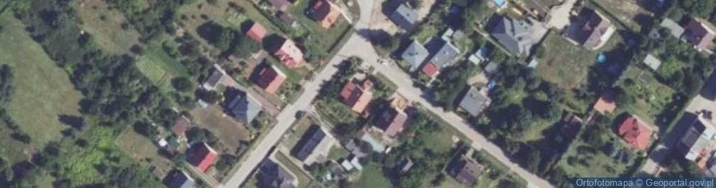 Zdjęcie satelitarne Krzywa ul.
