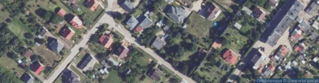 Zdjęcie satelitarne Krzywa ul.