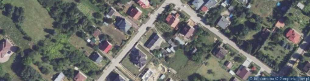 Zdjęcie satelitarne Krzywa ul.