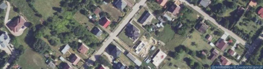 Zdjęcie satelitarne Krzywa ul.