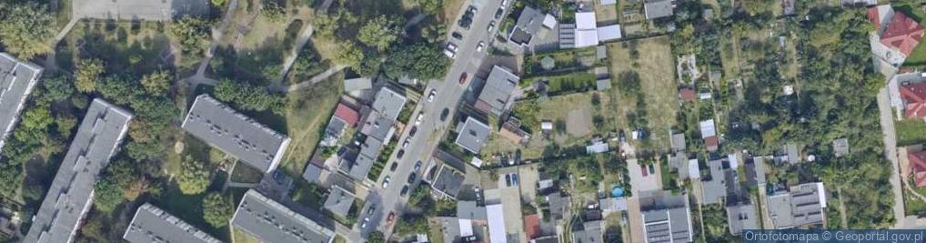 Zdjęcie satelitarne Króla Władysława Jagiełły ul.